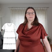 This dress was a duvet cover! (with video)